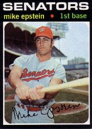 1971 Topps Baseball Cards      655     Mike Epstein SP